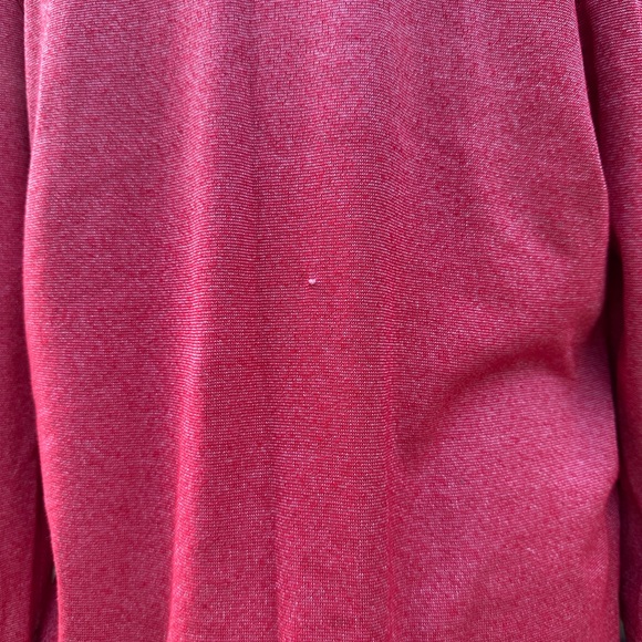 GAP Women's Vibrant Shimmer Cranberry Long Sleeve Holiday Top XL - Picture 4 of 7